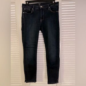 Just Black Dark Wash Skinny Ankle Jeans